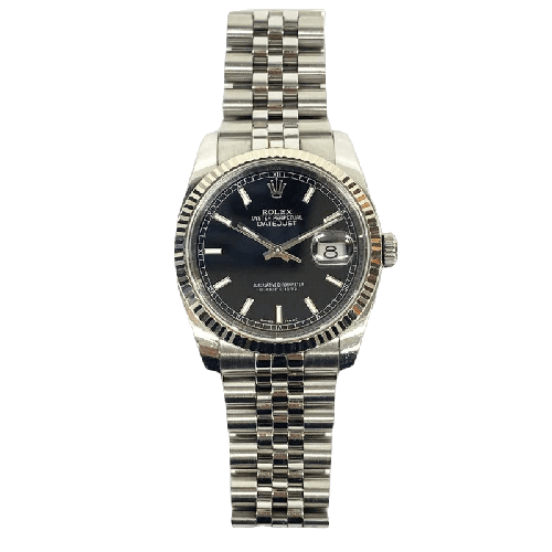 Rolex Datejust 116234 Black Dial Mar 2007