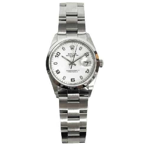 Rolex Oyster Perpetual Date 15200 White Dial Mar 2000