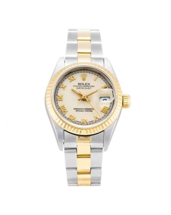 Rolex Datejust Ivory Dial 69173 Ladies 26MM