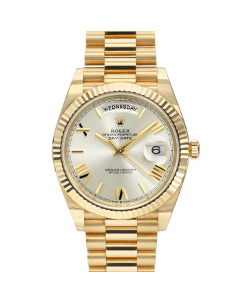 Rolex Day-Date 228238 Silver Roman