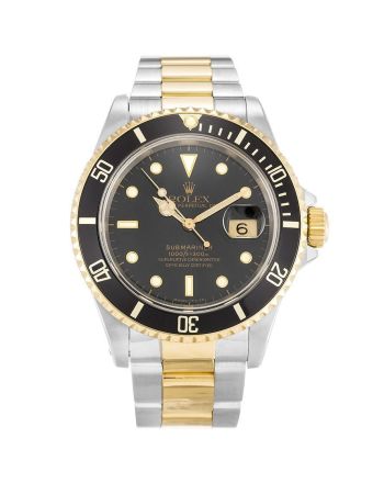 Rolex Submariner Black Dial 16613 Mens 40MM