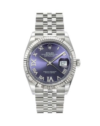 Rolex Datejust 126234 Purple Aubergine Diamond