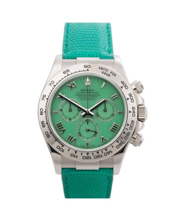 Rolex Daytona 116519 Green Roman